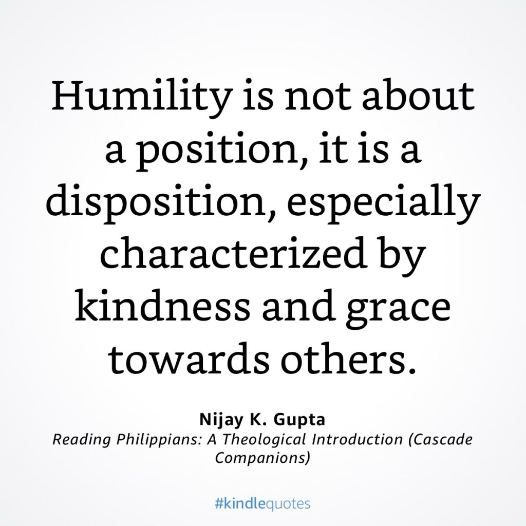 Humility Is…