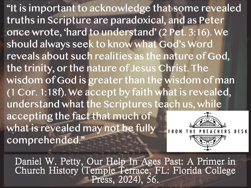 It Is Important to Acknowledge…