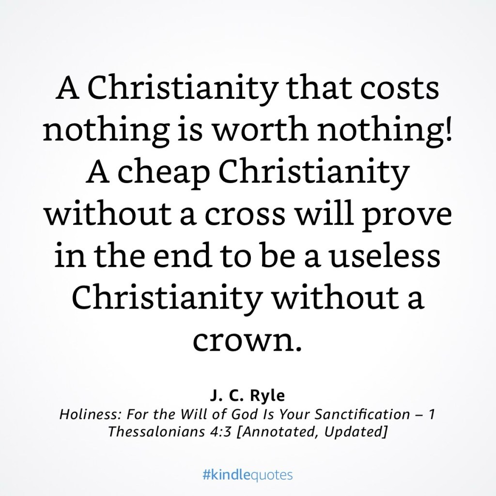 A Christianity That&nbsp;Costs…