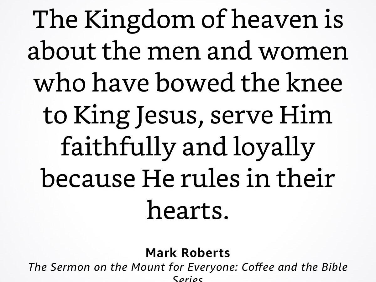 “The kingdom of&nbsp;heaven…”
